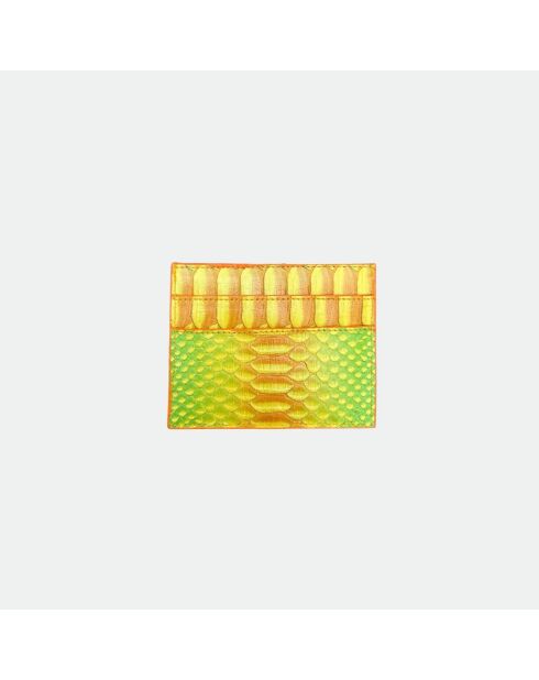 Tarjetero Kiko de piel jugosa - 10,5 x 8,5 cm