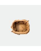 Sac bandouliere souple Uniq en cuir baby natural - 23 x 18 cm
