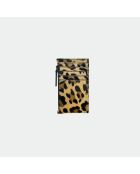 Portacarte Sylvano in pelle leopardata - 9 x 14 cm