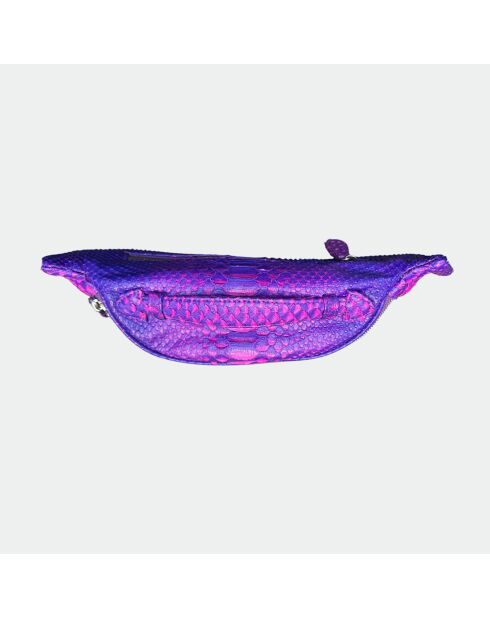 Sac Banane Mike en cuir iris - 34,5 x 14,5 cm