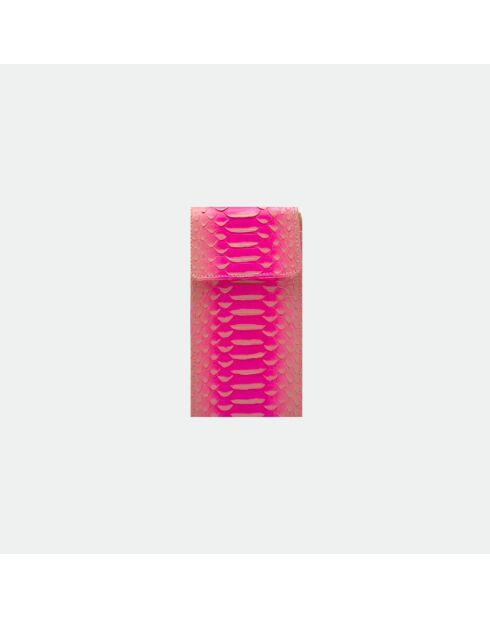 Funda de piel Meghan Rosario - 17,5 x 10 cm