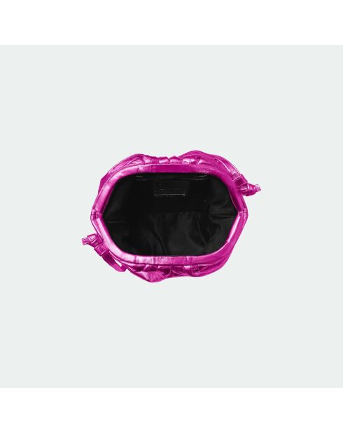 Funda de piel suave para bebé de color rosa brillante, 23 x 18 cm