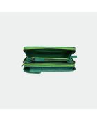Funda de piel Meghan Jungle - 17,5 x 10 cm