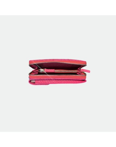Funda eléctrica Meghan de piel rosa - 17,5 x 10 cm