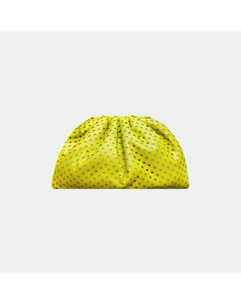 Funda Big Perforate Kiwi de piel suave, 31 x 20 cm
