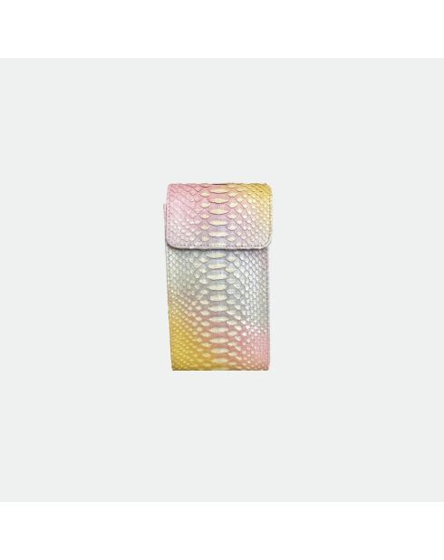 Funda de piel Meghan Sunrise - 17,5 x 10 cm