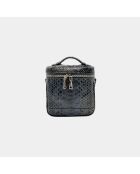 Andy Schultertasche aus schwarzem Leder - 16 x 15,5 cm