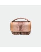 Sac bandouliere Theresa en cuir macchiato - 23,5 x 17 cm