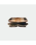 Sac bandouliere Theresa en cuir macchiato - 23,5 x 17 cm