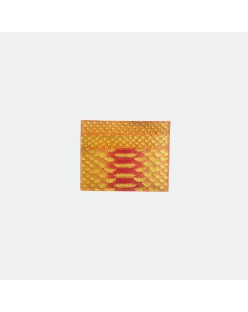 Tarjetero Kiko de piel de mango - 10,5 x 8,5 cm