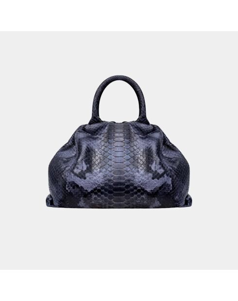 Sac bandouliere souple Jade en cuir after dark - 35 x 22 cm
