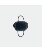 Bolso de hombro Jade soft en piel al anochecer - 35 x 22 cm