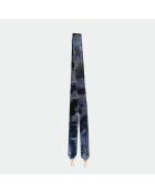 Bolso de hombro Jade soft en piel al anochecer - 35 x 22 cm