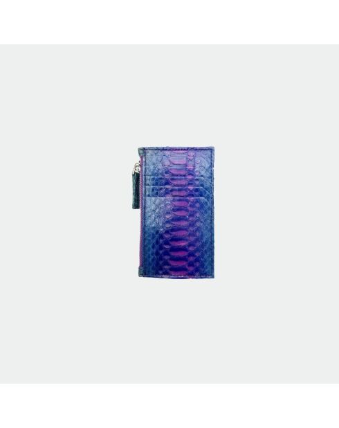 Tarjetero Sylvano de piel Syren - 8 x 14 cm
