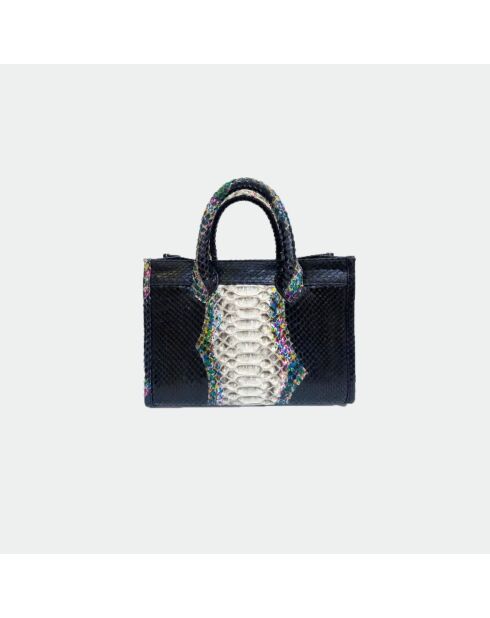 Sac bandouliere Ana en cuir moon - 31 x 13,5 cm