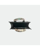 Sac bandouliere Ana en cuir moon - 31 x 13,5 cm