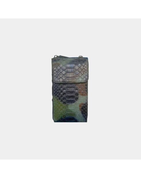 Funda de piel militar Meghan - 17,5 x 10 cm