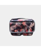 Theresa Schultertasche aus rotem, gewaschenem Leder - 23,5 x 17 cm