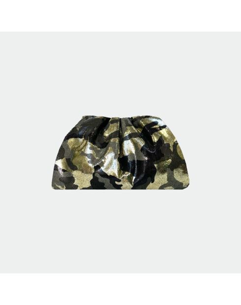 Funda de piel suave militar grande y brillante, 31 x 20 cm