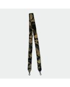 Funda de piel suave militar grande y brillante, 31 x 20 cm