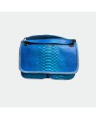 Sac bandouliere Theresa en cuir deep ocean - 23,5 x 17 cm