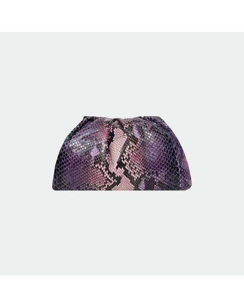 Funda blanda Uniq de piel grande morada - 31 x 20 cm