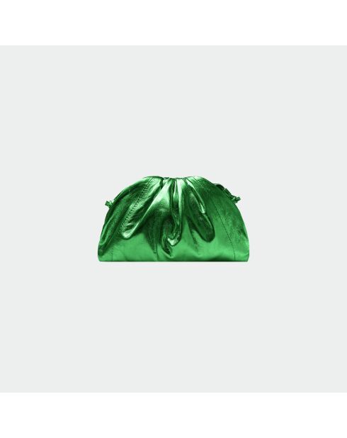 Funda de piel suave para bebé de color verde brillante, 23 x 18 cm