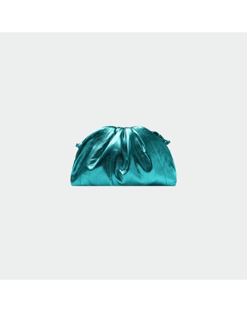 Funda de piel suave Baby Shiny Blue - 23 x 18 cm