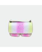 Sac bandouliere Theresa en cuir belize - 23,5 x 17 cm