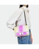 Sac bandouliere Theresa en cuir belize - 23,5 x 17 cm