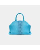 Bolso de hombro Jade en suave piel oceánica - 35 x 22 cm