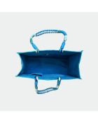 Bolso de hombro Giorgio de piel oceánica - 30,5 x 40 cm