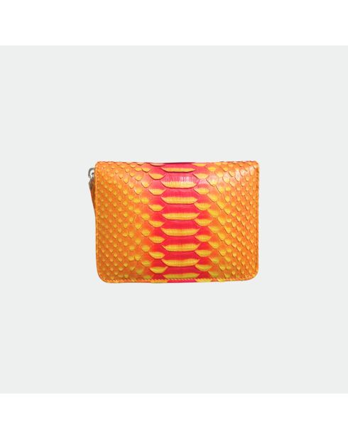 Cartera Bridget de piel de mango - 14 x 10 cm