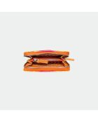 Cartera Bridget de piel de mango - 14 x 10 cm
