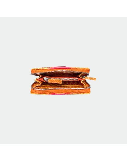 Cartera Bridget de piel de mango - 14 x 10 cm