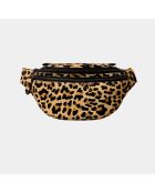 Riñonera de piel Mike Leopard, 34,5 x 14,5 cm