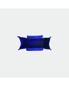 Borsa a tracolla Ana in pelle blu elettrico - 31 x 13,5 cm