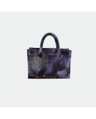 Sac bandouliere Ana en cuir after dark - 31 x 13,5 cm