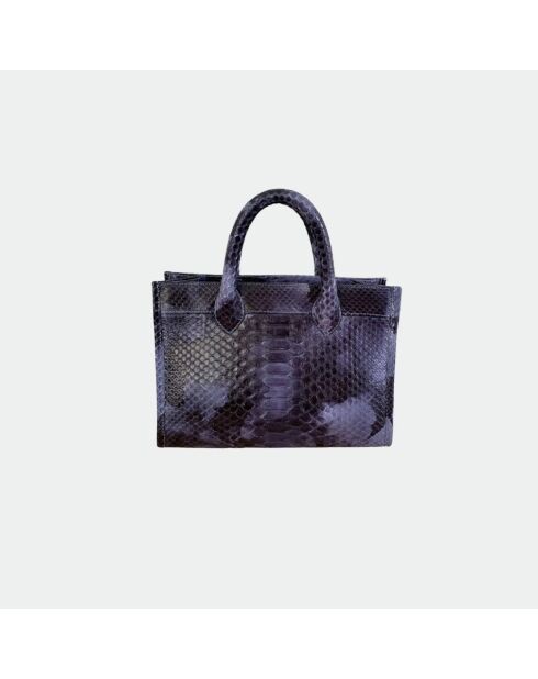 Sac bandouliere Ana en cuir after dark - 31 x 13,5 cm