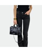 Sac bandouliere Ana en cuir after dark - 31 x 13,5 cm