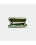 Cartera Bridget de piel mojito - 14 x 10 cm