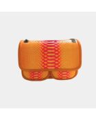 Sac bandouliere Theresa en cuir mango - 23,5 x 17 cm