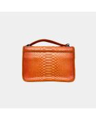 Sac bandouliere Theresa en cuir mango - 23,5 x 17 cm