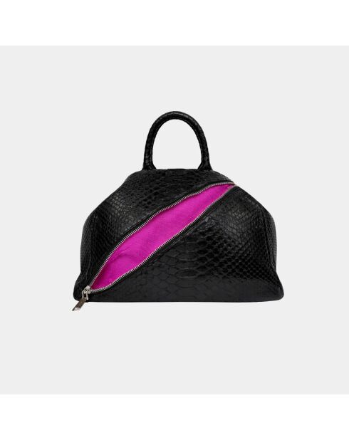 Sac bandouliere souple jade en cuir reveal - 35 x 22 cm
