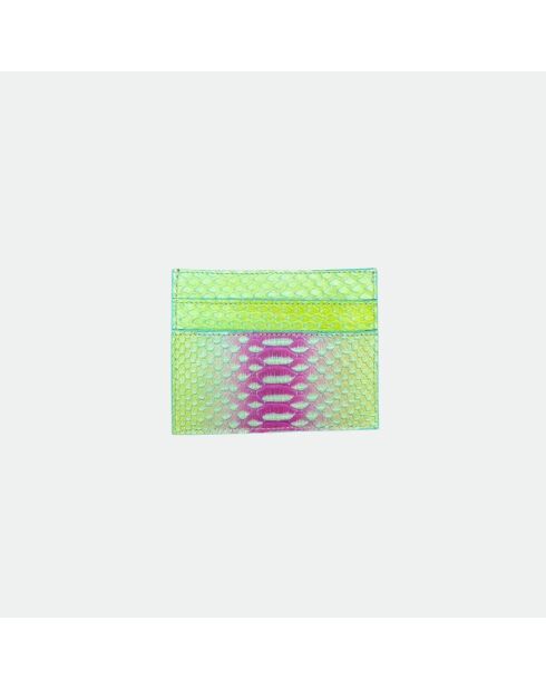 Tarjetero de piel Kiko Pixel - 10,5 x 8,5 cm