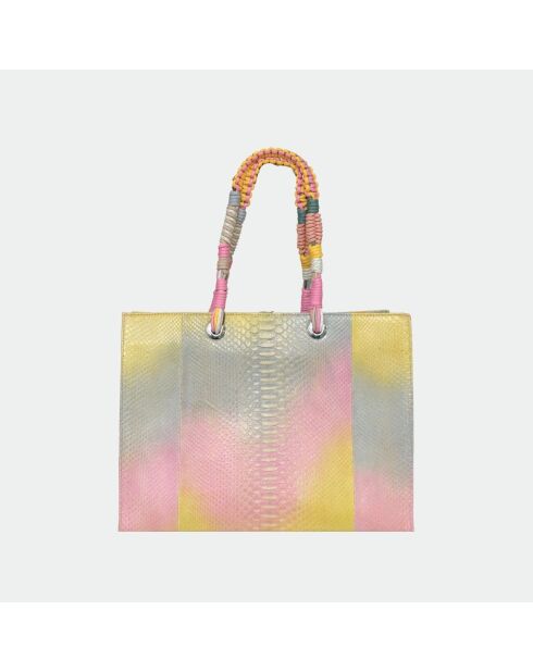 Sac bandouliere Giorgio en cuir sunrise - 30,5 x 40 cm