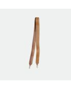 Sac bandouliere souple Jade en cuir macchiato - 35 x 22 cm