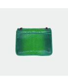 Sac bandouliere Theresa en cuir jungle - 23,5 x 17 cm