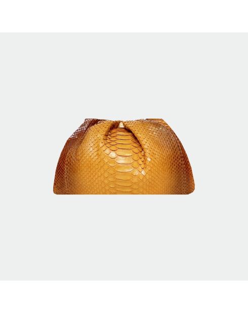 Funda blanda grande de piel mandarina Uniq - 31 x 20 cm