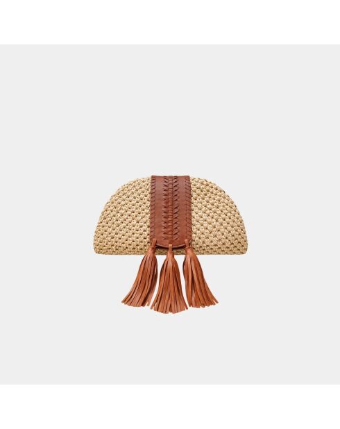 Sac bandouliere souple Uniq en cuir baby goa - 23 x 18 cm